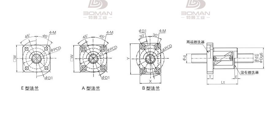 KURODA GR1220AS-AALR 日本黑田精工丝杠钢珠安装方法